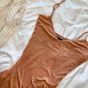 Zara Mauve Strap Dress